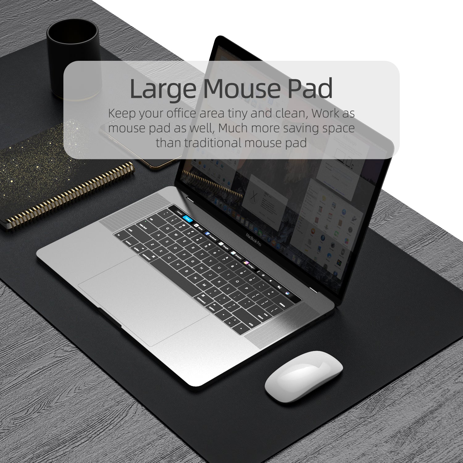 Dual-Sided Desk Pad Protector