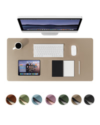 Dual-Sided Leather Desk Pad